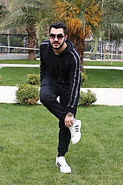 2 İp Rahat Kesim Lastikli Paça Mevsimlik Erkek Eşofman Takımı